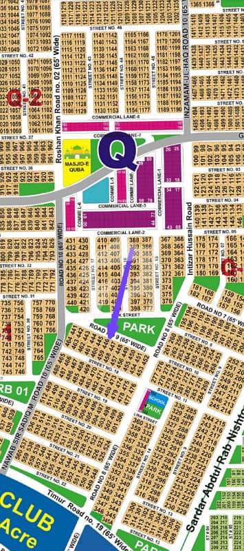 DHA Multan Sector Q Plot For Sale