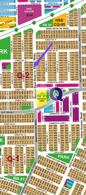 DHA Multan Sector Q Plot For Sale