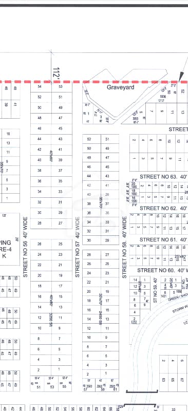 G-14/1 40x80 Clear Land Street. 57 Near Double Road