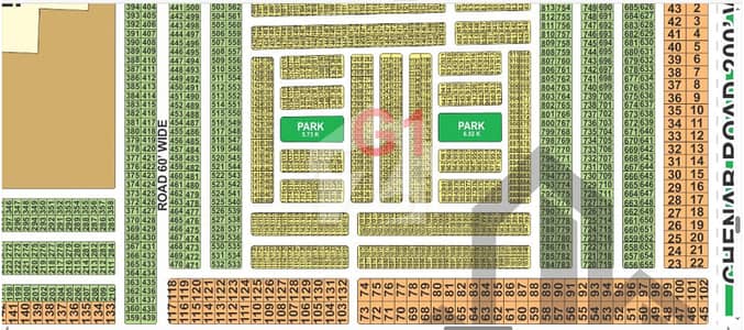 5 Marla Plot Available for Sale in G1 Block Jinnah SEctor 5 Lahore at reasonable price.