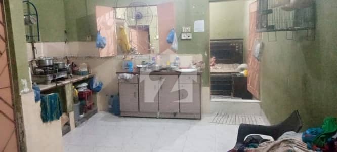 SECTOR 5 e orangi town leas 1 room kitchen on ground floor 1 room 1st floor t R garder constructed