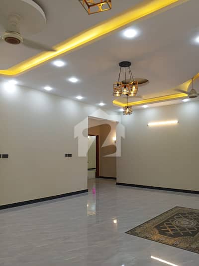 500 Sq. Yd Brand New Ground Floor Portion For Rent In Gulistan-E-Jauhar At Main 200 Ft Road