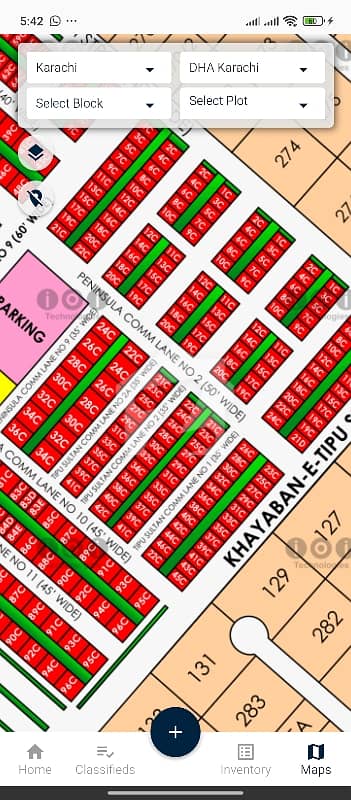 100 yard Peninsula Commercial  3 side Corner Throw Road Prime Location