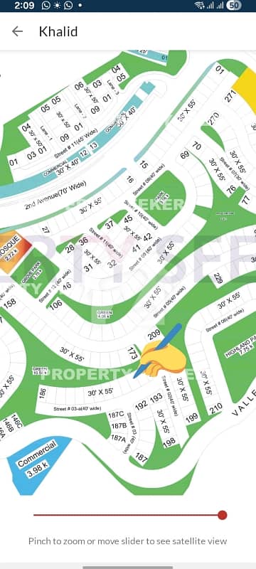 Urgent For Bahria Town Phase 8  Khalid Block Invetor Price Propert 115 lakh 8marla + 3 marla Extra Land Total 11 marla Plot in Just 95 lakh Dm with Map Pu Sceurity Charges paid Just Buy And Build   Direct Deal With Owner on Confrm Bayana