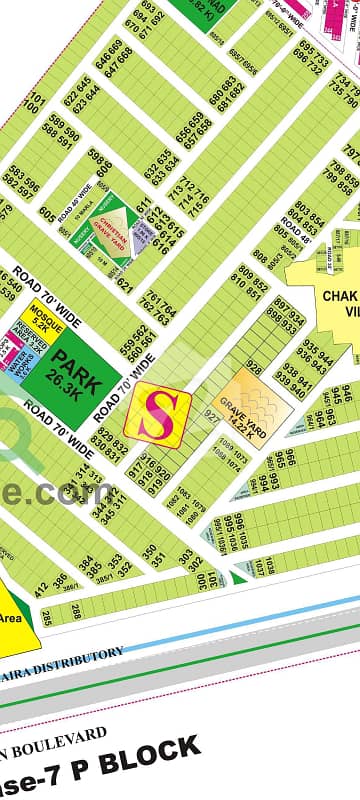 Phase 8 S Block Plot Available Prime Location Phase 8 S Block Plot Available Prime Location