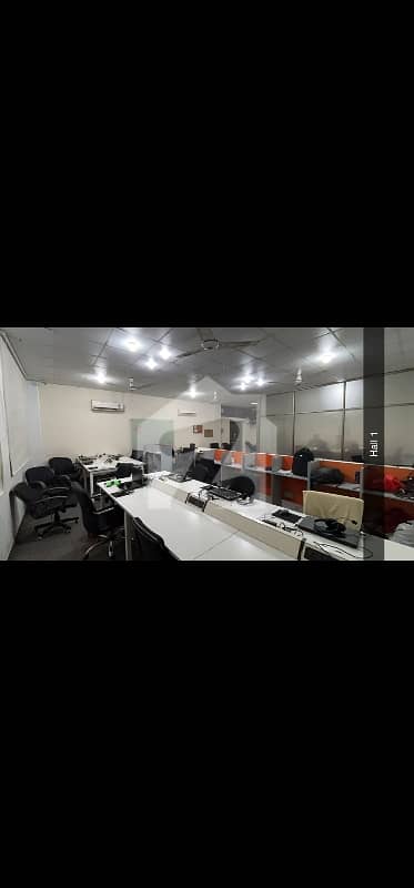 Garden Town 1000 Sqft fully furnished Office ky ly ideol prime location esy Approach