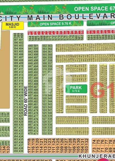 10 Marla G1 Block Plot For Sale In Lda City