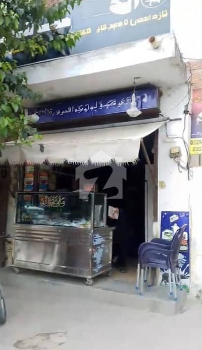 10 x 15 ft shop at Sabzazar main boulevard near bijli ghr stop