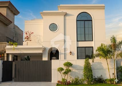 Prime Location Brand New 10 Marla Modern House with Unique Architectural Design for Sale in U Block, DHA Phase 7, Lahore.