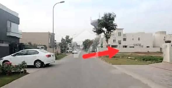 Back of 70 Ft Road 20 Marla Prime Location Plot in Block U Phase 8 DHA Lahore For Sale