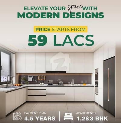 FOR SALE 550 sqft 1-Bed Apartment on Installment TOP CITY-1