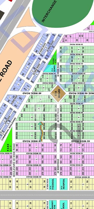 West Open 120 Sq Yd Plot Sale In Saadi Garden Block 2 Scheme 33 Karachi