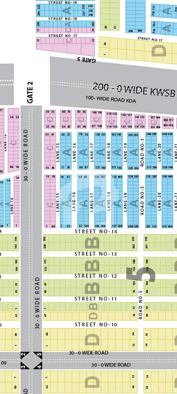 Lease 120 Sq Yard Plot Sale In Saadi Town Block 5 Scheme 33 Karachi (West Open)