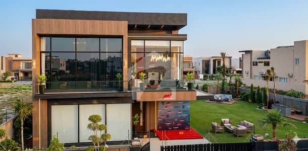 Ultra-Luxury Fully Furnished 1 Kanal Designer House with Massive Lawn for Sale in U Block, DHA Phase 7, Lahore