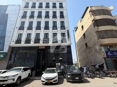 Brand-New Ground + Basement Commercial Space for Rent DHA Phase 6 Shahbaz Commercial, Small Lane 4 | 850 Sq Ft + 300 Sq Ft Loft
