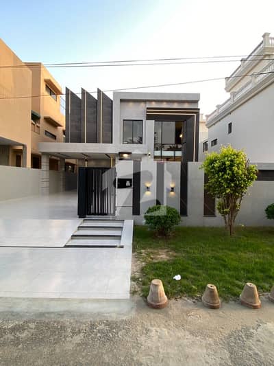 18 Marla Brand New Double Unit Modern House For Sale in Bankers Avenue