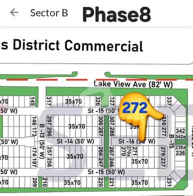 Bahria Town Rwp/Isb Phase8 B Block 10Marla (35*70)sized Residential Plot Available For Sale Bahria Town Rwp/Isb Phase8 B Block 10Marla (35*70)sized Residential Plot Available For Sale