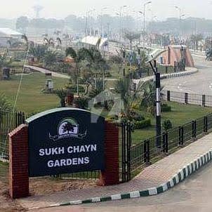 1 Kanal Plot For Sale in B-Block, Sukh Chayn Gardens Lahore.