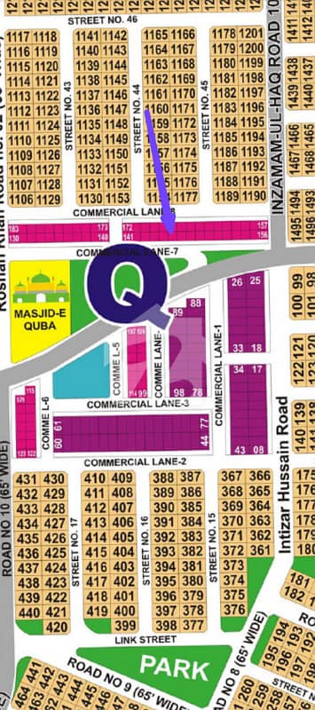 DHA Multan Sector Q Comercial Plot For Sale