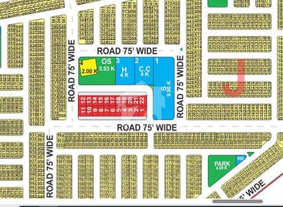 05 Marla Plot Available for Sale in LDA city Lahore phase 1 jinnah Sector block-J at reasonable price.
