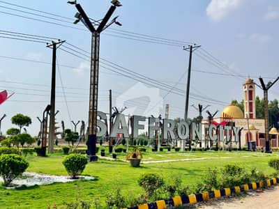 10 Marla Plot for Sale in Sector A Saffron City