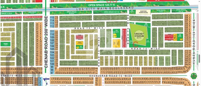 10 Marla Plot for Sale in Block C, Jinnah Sector, LDA City Lahore