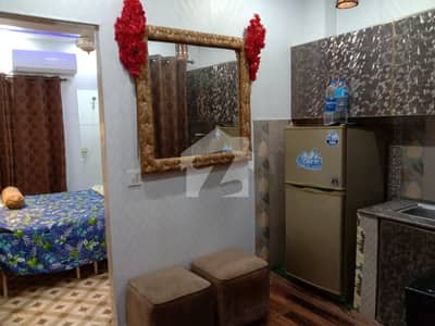 1 BED + LIVING FURNISHED APARTMENT FOR RENT H3 Johar Town