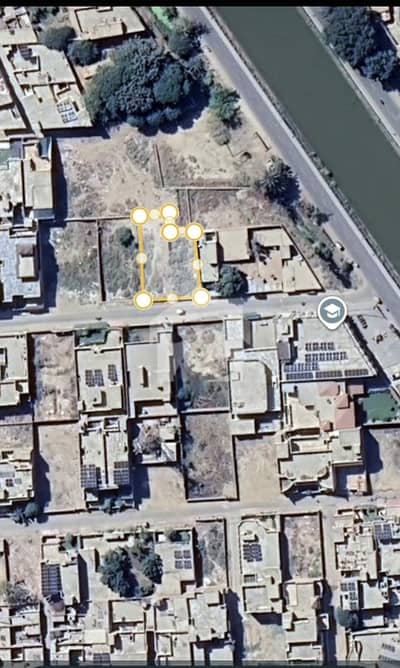 Plot for sale just 150feet from main canal road 11chak on side road of MD plaza near canal view restaurant