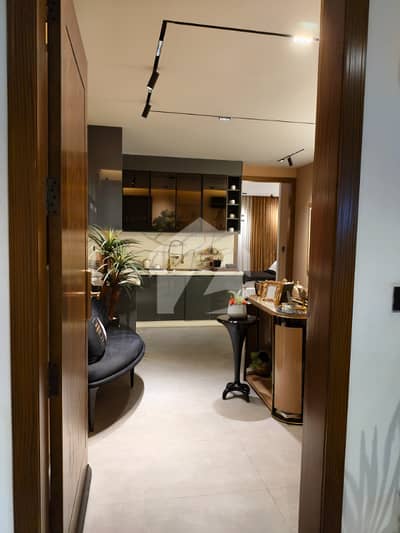 Luxury 1 Bed Furnished Apartment, Alexa Controlled & Eiffel Tower Facing SQ 99 Mall, Bahria Town Lahore