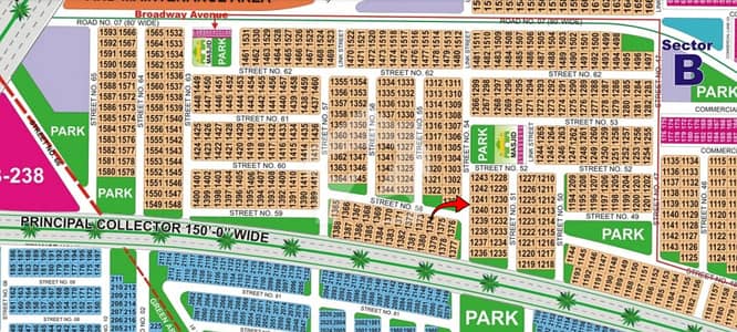20 Marla Prime Residential Plot for Sale