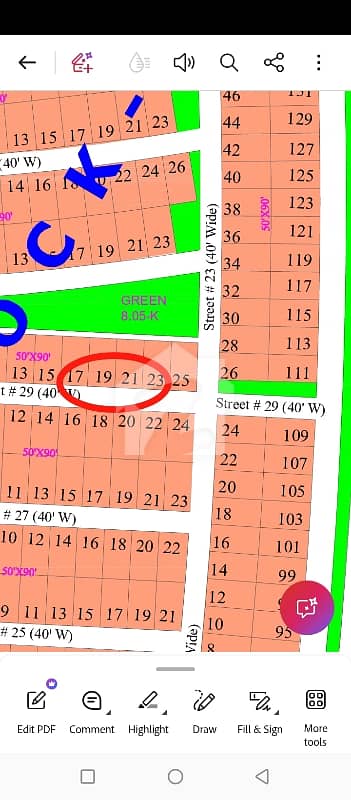 One Kanal Plot in Anchorage Islamabad