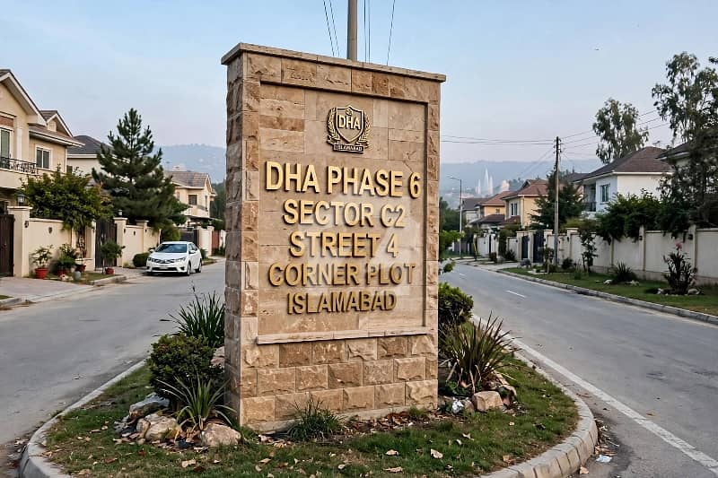 1 Kannal Corner Plot Back Open Available For Sale DHA Phase 6 - Sector ...