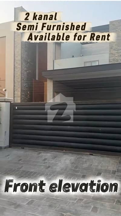 2 Kanal Luxury Semi-Furnished Residence | DHA Phase 7, Lahore Y Block Next Lane to McDonalds