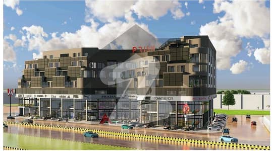 1172 Square Feet Ground Plus Mezzanine Shop For Sale In Prism Arcade DHA Multan
