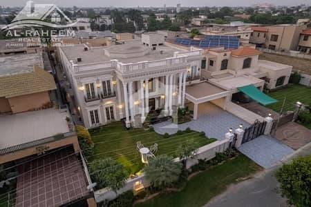 OWNER NEEDY 2 KANAL FAISAL RASOOL WHITE ROYAL DESIGN FULLY FURNISHED VILLA FOR SALE IN DHA PHASE 3 NEAR TO PARK.
