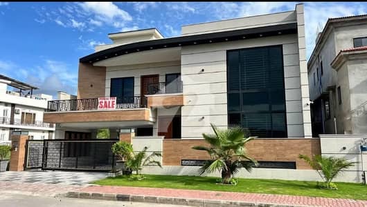 1 Kanal Brand New Beautiful and Designer House Up For Sale In Dha2 Islamabad.