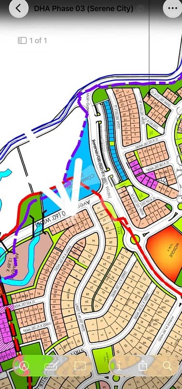 10 Marla Plot Available For Sale In DHA 3 Near Mosque Commercial Or GT Road