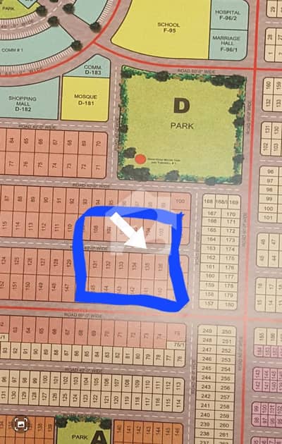 TARIQ GARDEN 1 KANAL PLOT FOR SALE