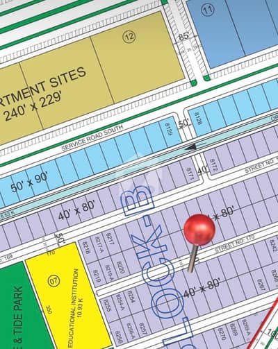 B Block Prime Location Plot Available For Sale