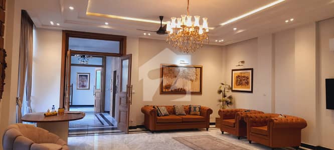 FULLY FURNISHED 7 BEDROOM HOUSE FOR RENT IN F-7 ISLAMABAD | 1 KANAL | LIFT | CCTV | MAIN DOUBLE ROAD
