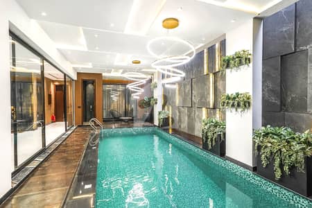 1 Kanal Top Quality Owner Build fULL Furnished Luxurious Beautiful Modern Design With Pool &Salma House With Basement For Sale In DHA Lahore Phase 6 Prime Location