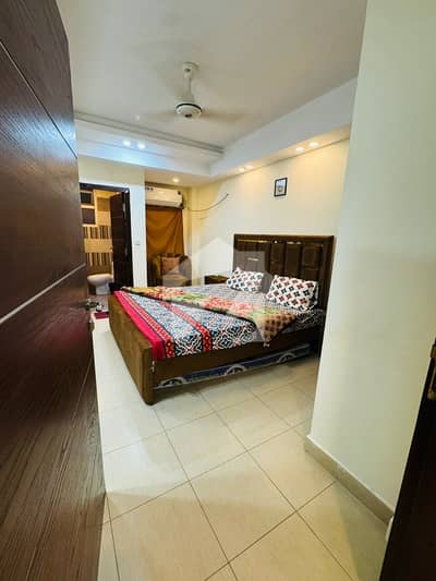 One Bed Furnished Apartment Available For Rent Ghouri Town service Road opposite Islamabad Expressway