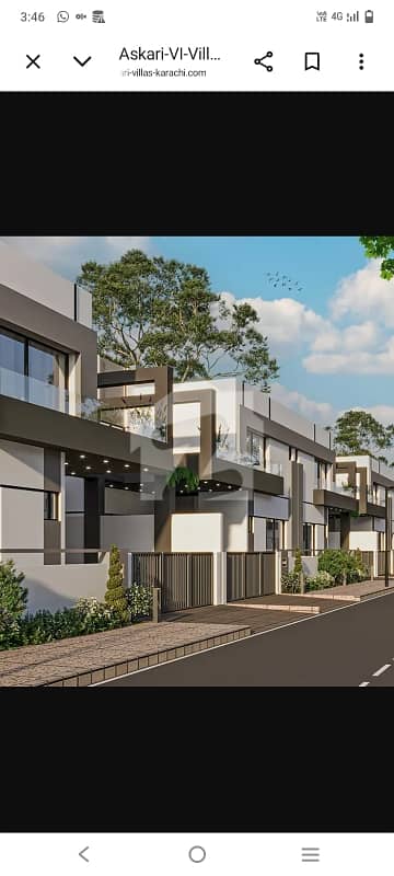 Askari 6 270 Square Yards Villas Available on 3 Years Installment Plan