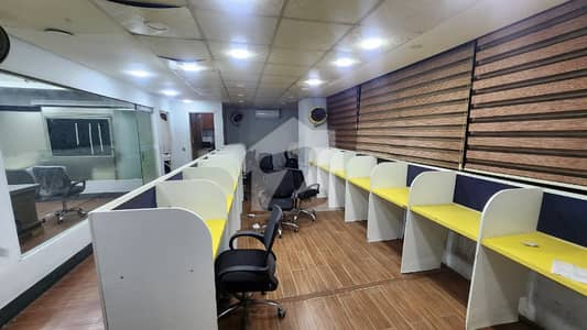1400 Sq Ft FULL FURNISEHD OFFICE Available At Main Shahra E Faisal Well Maintained 24/7 Building