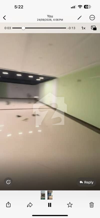 8 Marla floor for rent