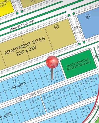 Main Double Road Plot In B Block Faisal Hills