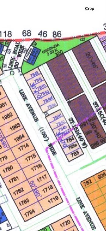10 Marla Residential Double Road And Front Back Open Plot for Sale.
