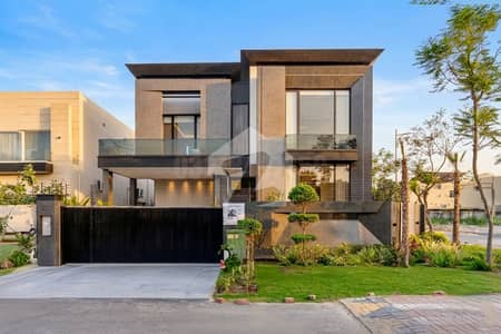 1 Kanal Top Quality Build Luxurious Beautiful Modern Design Villa With Basement For Sale In DHA Lahore Phase 7 Prime Location