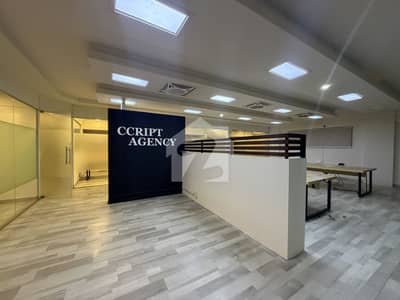 3-Side Corner 2,000 Sq. Ft. Semi-Furnished Office For Rent in DHA Phase 6