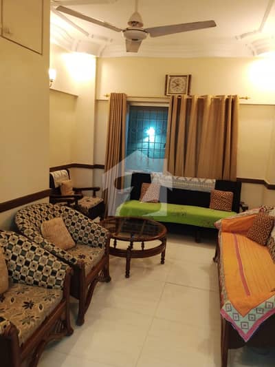GULSHAN BLOCK 7 AL HAMRA GARDEN 3 BEDS DRAWING LOUNGE FLAT FOR SALE
